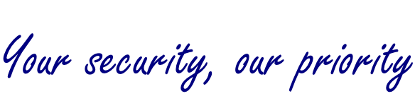 Your security, our priority